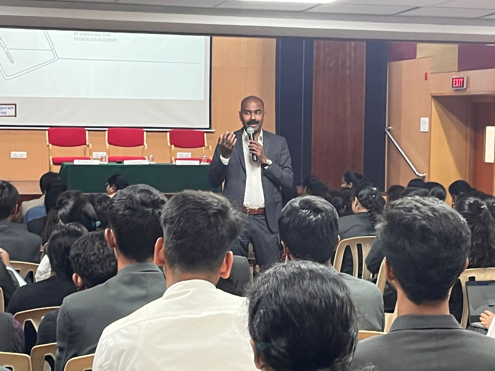 Workshop on Competitive Exams, Career Planning & Management in Association with Seshadripuram College